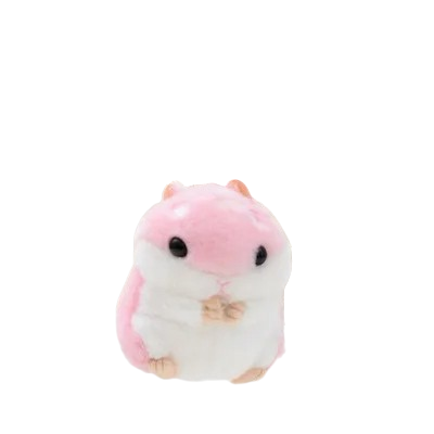 Hamster Keychain Pendant