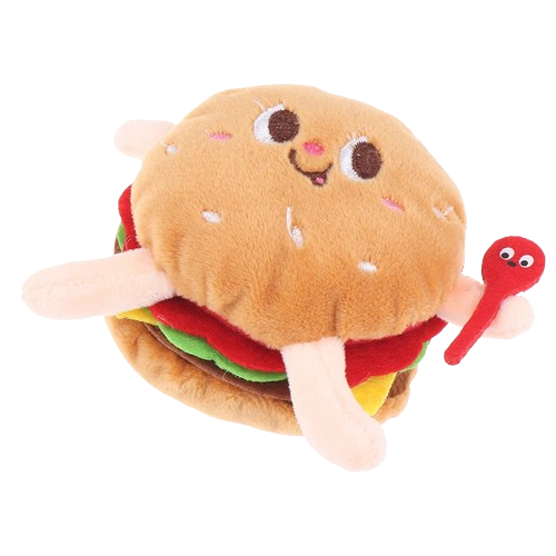 Fast Food Plush Keychain Pendants