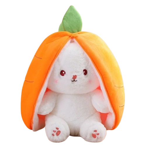 Rabbit Zip Up Plush Toy